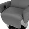 Beliani PRIME - TV-fauteuil - Grijs - Kunstleer