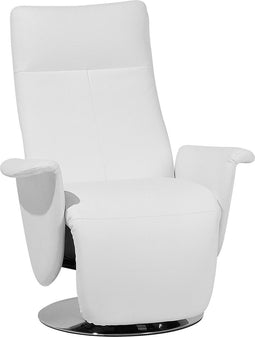 Beliani PRIME - TV-fauteuil - Wit - Kunstleer
