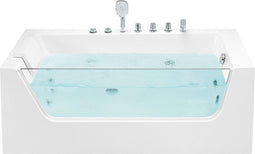 Beliani PUQUIO - Whirlpool - Wit - Acryl