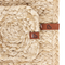Beliani QUANDONG - Set van 12 placemats en onderzetters - Natuurlijk - Jute