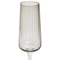 Beliani QUARTZ - Champagne glazen set van 4 - Grijs - Glas