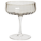 Beliani QUARTZ - Champagnecoupe set van 4 - Grijs - Glas