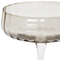 Beliani QUARTZ - Champagnecoupe set van 4 - Grijs - Glas