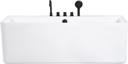 Beliani QUATRE - Badkuip - Wit - Acryl
