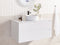 Beliani QUINTELA - Badkamermeubel - Wit - 100 x 52 cm - MDF