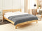 Beliani RAGALA - Sprei - Donkergrijs - 220 x 240 cm - Katoen