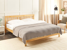 Beliani RAGALA - Sprei - Taupe - 220 x 200 cm - Katoen