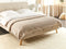 Beliani RAKYA - Bedsprei - Beige - 200 x 220 cm - Nepbont