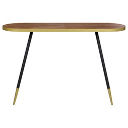 Beliani RAMONA - Bijzettafel - Zwart - MDF