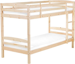 Beliani Regat - Stapelbed - Licht houtkleur - Hout