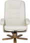 Beliani RELAXPRO - Fauteuil - Beige - Kunstleer