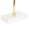 Beliani RETHIMNO - Decoratie figuur - Wit - Marmer