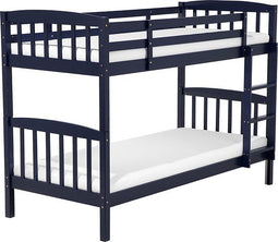 Beliani Revin - Stapelbed - Blauw - Hout