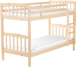 Beliani Revin - Stapelbed - Licht houtkleur - Hout