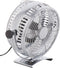 Beliani RIBBLE - Ventilator - Zilver - IJzer