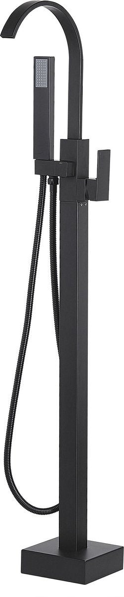 Beliani RIBBON - Doucheset - Zwart - Messing