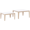 Beliani RIMA III - Loungeset voor 6 - Lichtbeige - Aluminium