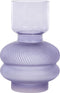 Beliani RODIA - Decoratieve vaas - Paars - Glas