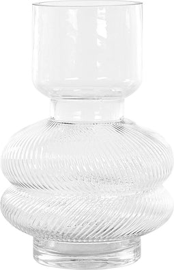 Beliani RODIA - Decoratieve vaas - Transparant - Glas