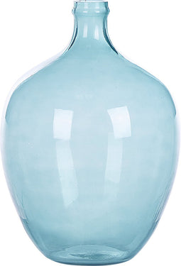 Beliani ROTI - Bloemenvaas - Blauw - Glas