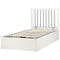 Beliani ROUVILLERS - Eenpersoonsbed - Wit - 90 x 200 cm - MDF