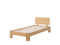 Beliani ROYAN - Eenpersoonsbed - Lichte houtkleur - Dennenhout