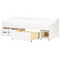 Beliani ROYVILLE - Bed met opbergruimte - Wit - 90 x 200 cm - Hout
