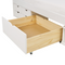 Beliani ROYVILLE - Bed met opbergruimte - Wit - 90 x 200 cm - Hout