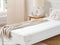 Beliani RUEN - Matrastopper - Wit - 90 x 200 cm - Microvezel