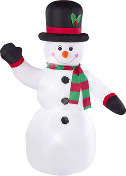 Beliani RUKA - Kerstdecoratie - Wit - Kunststof