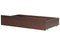 Beliani RUMILLY - Bedlade set van 2 - Donkerbruin - Dennenhout