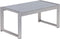 Beliani SALERNO - Tuintafel - Grijs - Aluminium