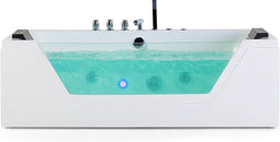 Beliani SAMANA - Whirlpool - Wit - Acryl