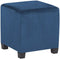 Beliani SANDSET - Fauteuil - Blauw - Fluweel