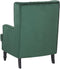 Beliani SANDSET - Fauteuil - Groen - Fluweel