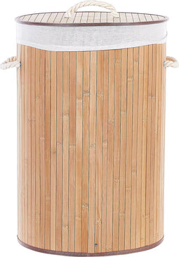 Beliani SANNAR - Mand - Lichte houtkleur - Bamboehout