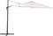 Beliani SAVONA - Zweefparasol - Beige - Kunststof