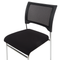 Beliani SEDALIA - Set van 4 stoelen - Zwart - Polyester