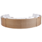 Beliani SEVERO - Loungeset voor 9 - Zandbeige - PE rotan