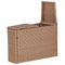 Beliani SEVERO - Loungeset voor 9 - Zandbeige - PE rotan