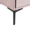 Beliani SEZANNE - Slaapkamerset - Roze - 160 x 200 cm - Fluweel