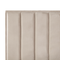 Beliani SEZANNE - Slaapkamerset - Taupe - 180 x 200 cm - Fluweel