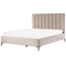 Beliani SEZANNE - Slaapkamerset - Taupe - 180 x 200 cm - Fluweel