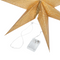 Beliani SHIVLING - Kerstdecoratie LED set van 4 - Meerkleurig - Papier