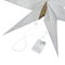 Beliani SHIVLING - Kerstdecoratie LED set van 4 - Meerkleurig - Papier