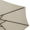 Beliani SIBILLA - Parasol - Beige - Kunststof