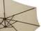 Beliani SIBILLA - Parasol - Beige - Kunststof