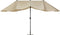 Beliani SIBILLA - Parasol - Beige - Kunststof