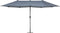 Beliani SIBILLA - Parasol - Grijs - Kunststof