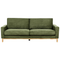 Beliani SIGGARD - Bankenset - Groen - Corduroy